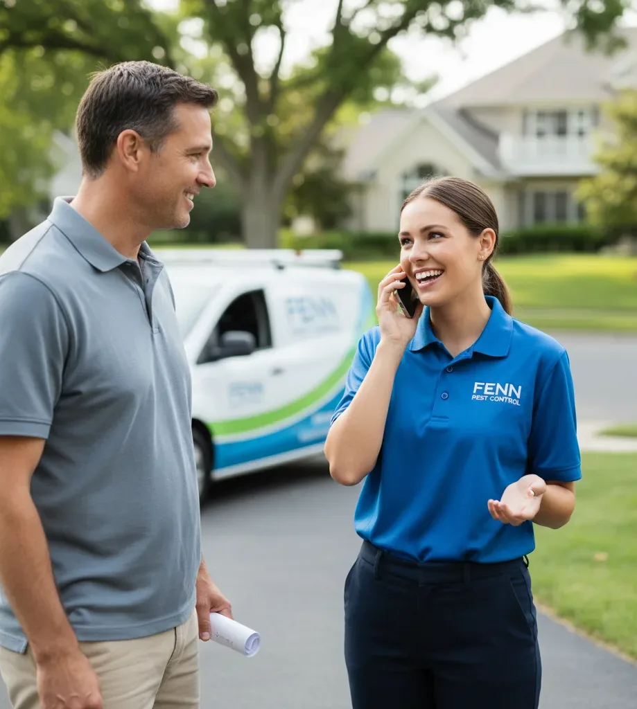Fenn Pest Control customer support in Walker